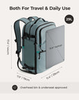 Faro 29L Carry On Travel Backpack Set