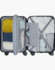 Globetrotter 20" Hardside Rolling Carry-on Stylish Suitcase - BAGSMART