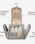 Atlas Travel Hanging Toiletry Bag