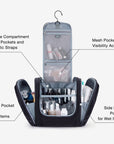 Atlas Travel Hanging Toiletry Bag