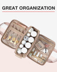 Wasserfeste Reise-Make-up-Organizer-Tasche
