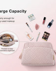 Elegant Roomy Makeup Bag