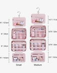 Hanging Toiletry Organizer with Available in Two Sizes