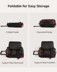 Blast 43L Rucksack mit Rollen