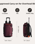 Blast 43L Rucksack mit Rollen