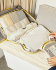 TravelEase 4-in-1-Packwürfel für Familienreisen