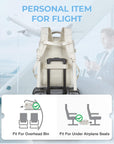 Falco 40L Expandable Airline Approved Carry On Travel Backpack