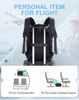 Falco 40L Expandable Airline Approved Carry On Travel Backpack