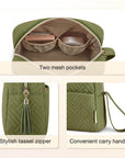 Elegante geräumige Make-up-Tasche