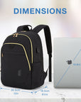 Bonchemin 15,6 Zoll Laptop-Rucksäcke
