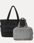 Crush Toiletry Bag & Bubble Puffy Tote Travel Set
