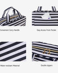 Bonchemin Stripes The Space Saver Toiletry Bag