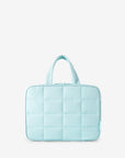 Hanging Travel Toiletry Bag with Puffy Multi-Functional - Light Blue