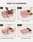 Blast 6PCS Compression Travel Packing Cubes