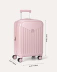 Odyssey 20 Inch Airline Approved Hardside Spinner Suitcase - BAGSMART
