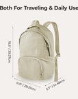 Zoraesque 13,3 Zoll federleichter Rucksack
