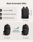 Blast Quick Access 28L-38L Handgepäck-Reiserucksack