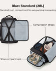Blast Quick Access 28L-38L Handgepäck-Reiserucksack