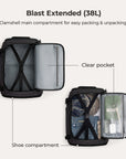 Blast Quick Access 28L-38L Handgepäck-Reiserucksack