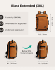 Blast Quick Access 28L-38L Handgepäck-Reiserucksack