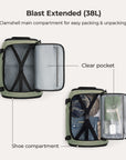 Blast Quick Access 28L-38L Handgepäck-Reiserucksack