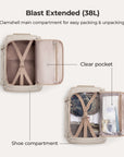 Blast Quick Access 28L-38L Handgepäck-Reiserucksack