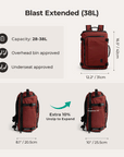 Blast Quick Access 28L-38L Handgepäck-Reiserucksack