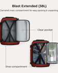 Blast Quick Access 28L-38L Handgepäck-Reiserucksack