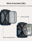 Blast Quick Access 28L-38L Handgepäck-Reiserucksack