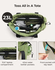 Vega 23L Featherlight Tote Bag - BAGSMART