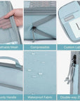 Bagsmart Compression Packing Cubes Part of Faro Travel Set - BAGSMART