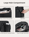 Crush_26L_Tote_Workout_large_main_compartment_water_bottle_Black