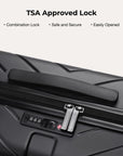 Daren 20 Inch Lightweight Hardside Carry-On Suitcase - BAGSMART