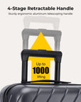 Daren 20 Inch Lightweight Hardside Carry-On Suitcase - BAGSMART