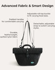 Paz Rolltop-Lunchtasche