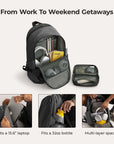 Soar 25L 180° offenes Clamshell-Reiserucksack-Set