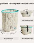Paz Rolltop-Lunchtasche