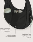 REIKI Große Hobo-Tasche