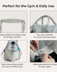 REIKI 5,5 l Mesh-Mini-Reisetasche