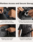 Soar 6L Kamera-Schultertasche mit Stativhalterung