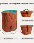 Paz Rolltop-Lunchtasche