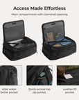 Paz 43L Carry On Travel Duffle Backpack