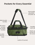 Paz 43L Handgepäck-Reiserucksack