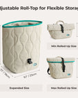 Paz Rolltop-Lunchtasche