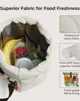Paz Rolltop-Lunchtasche