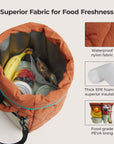 Paz Rolltop-Lunchtasche