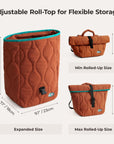 Paz Rolltop-Lunchtasche