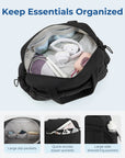 Gepolsterte, wasserabweisende Sport- und Reisetasche