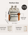 Paz 25L Diaper Backpack