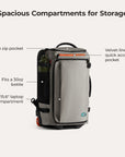 Blast 43L Rucksack mit Rollen